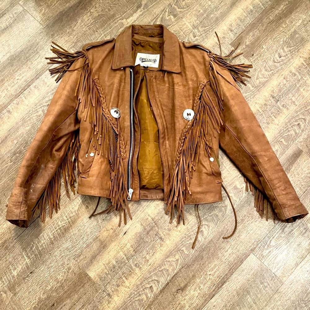Brown Open Road Jacket